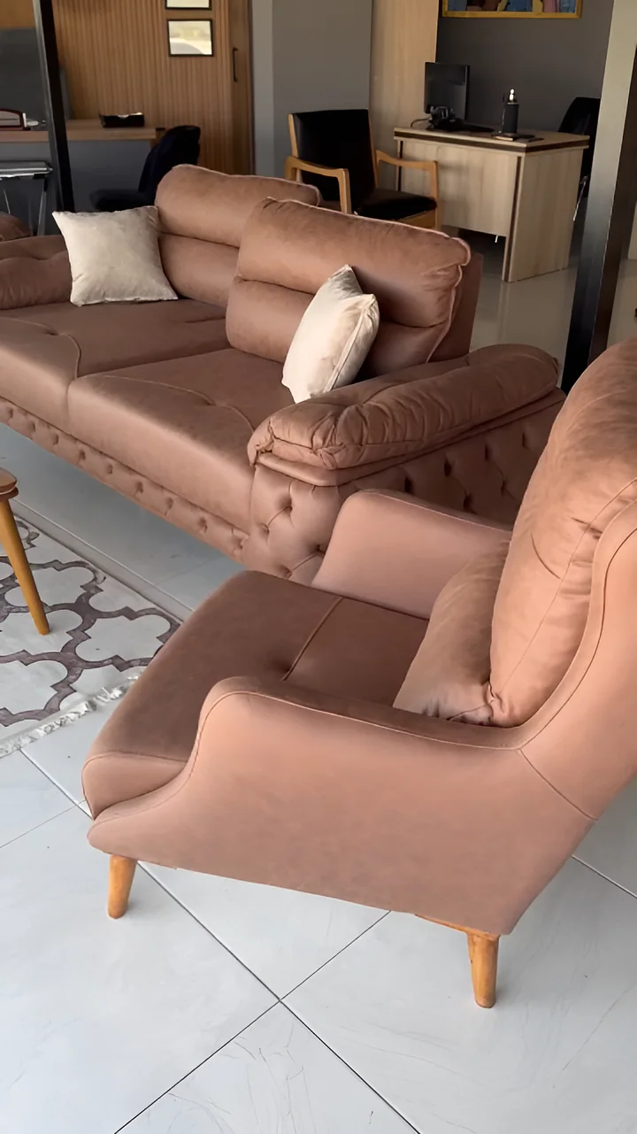Kapitone Lotus Koltuk Takımı