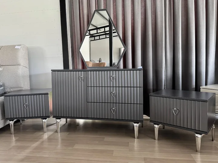 Zümra Aynalı Şifonyer & Komodin — Moben Home