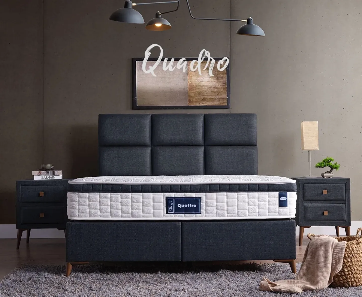 Quadro Baza & Başlık — Moben Home