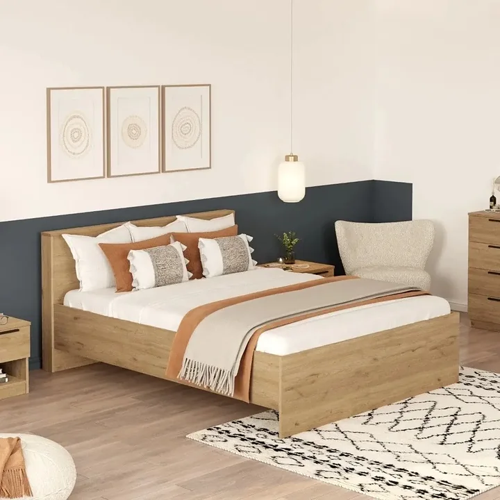 Korel Çift Kişilik Karyola — Moben Home