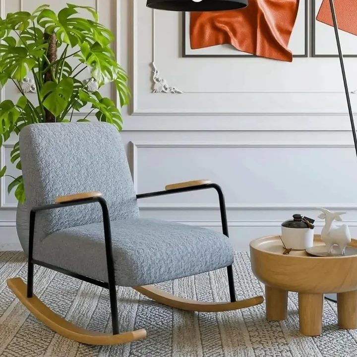 Puffy Sallanır Sandalye — Moben Home