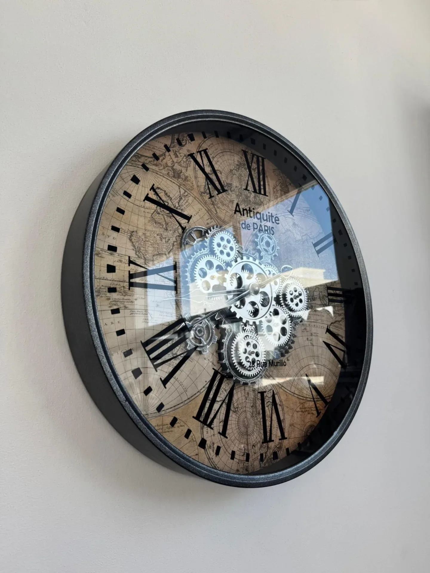 Paris Duvar Saati — Moben Home